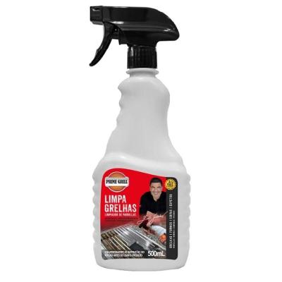 Limpa Grelhas Prime Grill 500ML Desincrustante para Churrasco