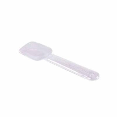 Pá Descartável Pequena Cristal Transparente 100 Unidades Prafesta