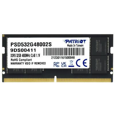 Memória RAM Notebook Patriot Signature Line DDR5 32GB 4800MHz