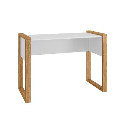 Mesa para Computador Office 5030 Moderno MDP-MDF 107.5CM Off White Qmovi