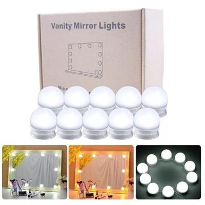 Kit Luz Camarim Studio 10 LED Brilho Ajustável 3 Cores Branco Top Total