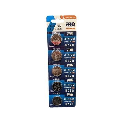 Bateria Proeletronic PQBA-CR2025-05 Lithium CR2025 com 5 Unidades