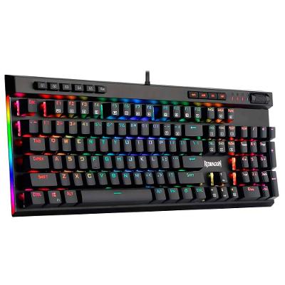 Teclado Gamer Mecânico K580RGB Vata Switch Blue RGB Preto Redragon