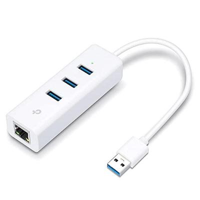 Hub Adaptador Multiporta TP-Link UE330 USB 3.0 Ethernet Gigabit Branco