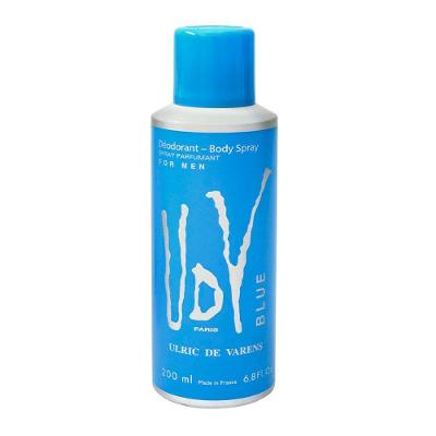 Desodorante UDV Blue Fragrância Fresca 200ML Ulric de Varens