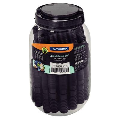 Kit 65 Uniões Internas 3-4 Mangueiras de PEBD Irrigação Tramontina