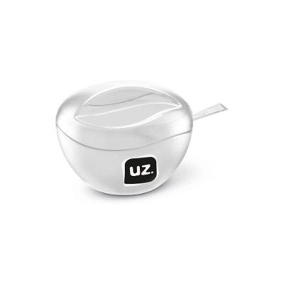 Açucareiro com Colher Polipropileno Translucido 300ML para Mesa UZ