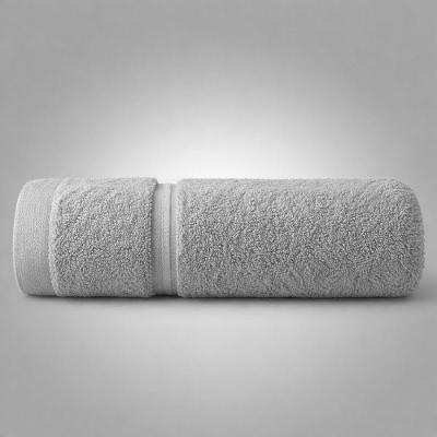 Toalha de Banho Lázio 70x140CM 100% Algodão 500g-m2 Cinza Kacyumara