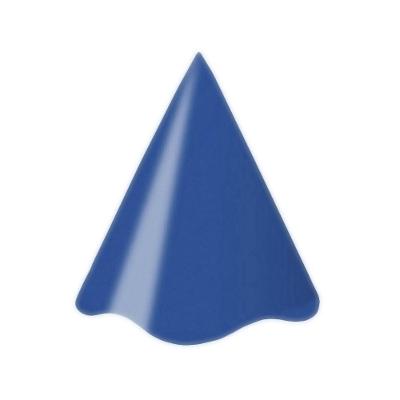 Chapéu de Aniversário de Papel Cartão 16.5cm 8 Unidades Azul Escuro Ultra Fest