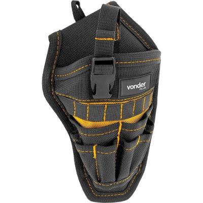 Porta-ferramentas PF 018 Vonder Plus Lona Reforçada 18 Divisões Preto e Amarelo