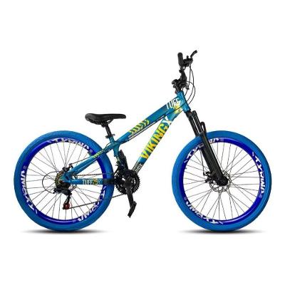 Bicicleta Tuff25 Urbana Aro 26 Alumínio 21 Marchas Azul Metálico Viking-X