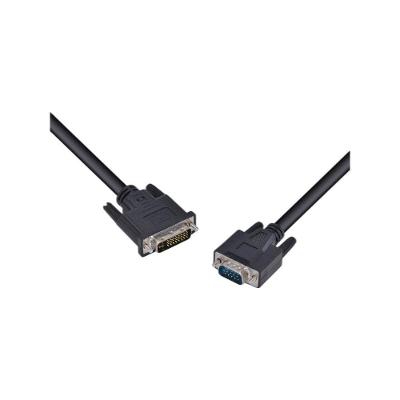 Cabo DVI-I 24+5 para VGA 15 Macho 2 Metros DIVGA-2 Preto Vinik