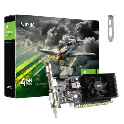 Placa de Vídeo GT 730 4GB DDR3 128 Bits Low Profile GPUK7304GBLP0H2 Vinik