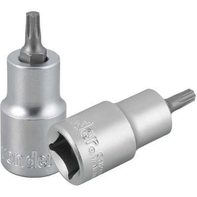 Soquete Hexalobular T27 1-2 Aço Cromo Vanádio 55mm Vonder