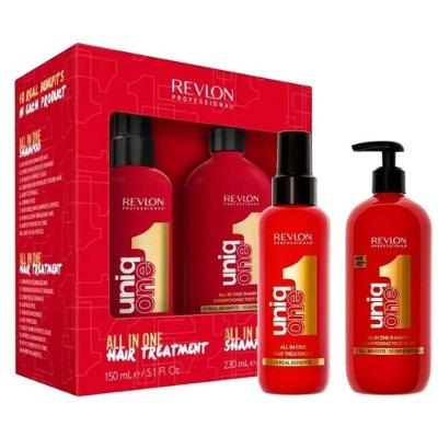 Kit Capilar Revlon Uniq One All In One Hair Treatment 150ML e Shampoo 230ML