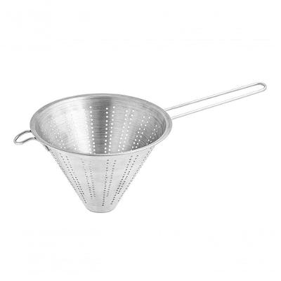 Passador Chinoy 5716 20cm Aço Inox Cônico para Coar Molhos Weck