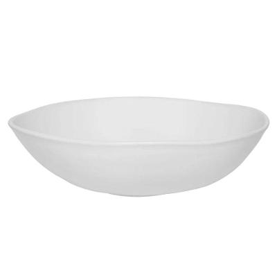 Saladeira Ryo White 26cm 1,6L Porcelana Resistente Micro-ondas Branco Oxford