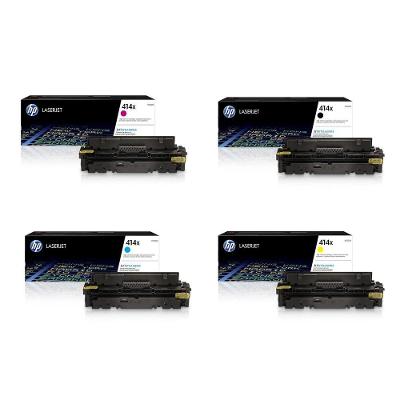 Kit Toner HP 414X 4 Cores W2020X W2021X W2022X W2023X HP