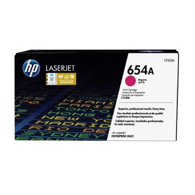 Toner HP 654A Magenta CF333AC Original Color Laserjet Enterprise M651n M651xh