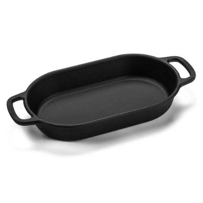 Assadeira Alta Oval 1,6L Ferro Fundido 28x16CM Panela Mineira
