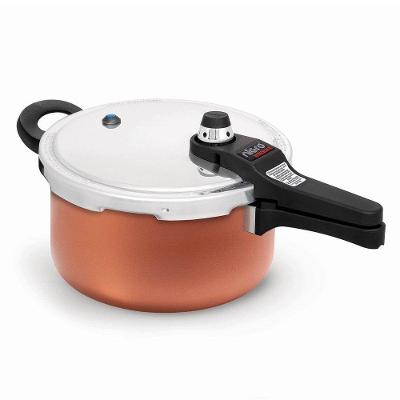 Panela de Pressão Eterna Terracota Antiaderente 4,5L Alumínio Nigro