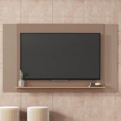 Painel para TV 65 Polegadas Mondrian Sued 180CM MDP Amadeirado Caemmun Móveis
