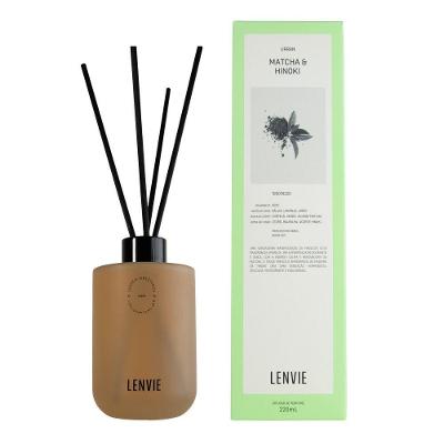 Difusor de Perfume Matcha e Hinoki 220ML Urban Dourado L'envie