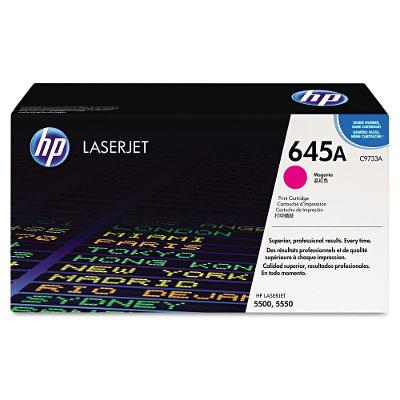 Toner HP 645A Magenta C9733AC para Laserjet 5500 e 5550 Original HP