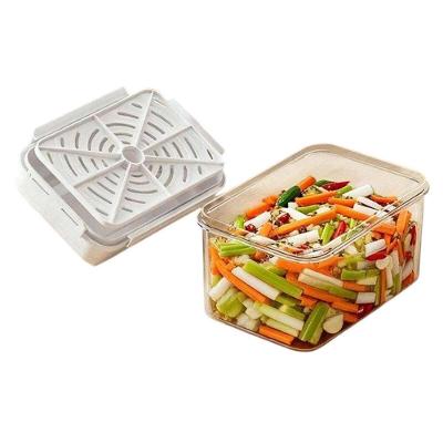 Caixa de Fermentação BSL3919 4L Vegetais Polipropileno Vedação Hermética Branco