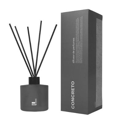 Difusor de Perfume Concreto MASP 200ML Amadeirado Dourado L'envie