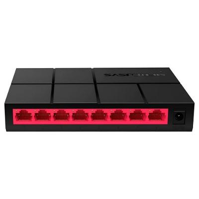 Switch Mercusys MS108G 8 Portas Gigabit 10-100-1000MBPS Plug And Play