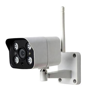 Câmera de Segurança MDM Mini Bullet Externa Noturna Wifi Branco