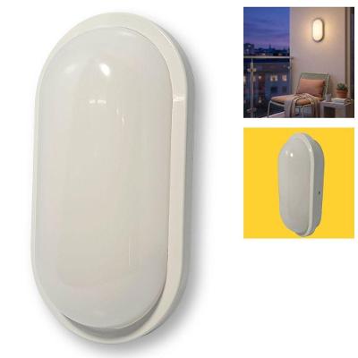 Luminária Externa LED Sobrepor Casco 15W IP65 Bivolt Branco Opus Led