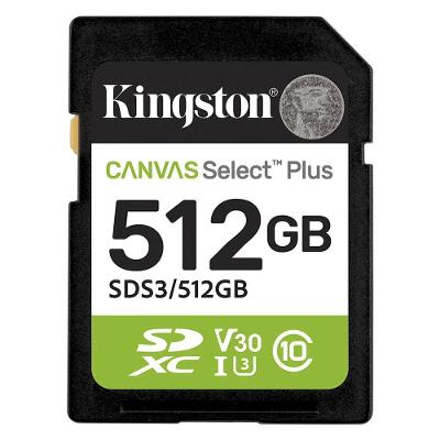 Cartão de Memória SD Canvas Select Plus 512GB 150MB-s Classe 10