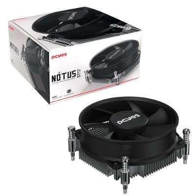 Cooler Nótus ST17 Intel LGA1700 TDP 65W PWM 2200 RPM Alumínio Pcyes