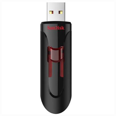 Pendrive Sandisk Cruzer Glide Z600 128GB USB 3.0 Preto