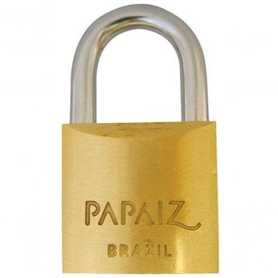 Cadeado de Latão CR 45 45mm Alta Durabilidade Dourado Papaiz