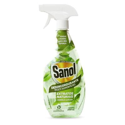 Desengordurante Sanol Dog Extratos Naturais Hortelã Biodegradável Ação Instantânea