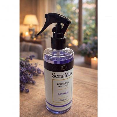 Spray Aromatizador Ambientes e Tecidos Lavanda 260ML Roxo Senalândia