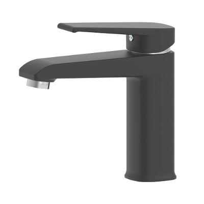 Monocomando Lavatório ABS Loren Shape Preto Fosco Lorenzetti