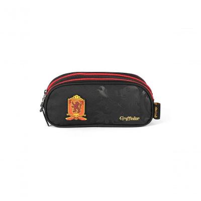 Estojo Escolar Luxcel ET49736HP Harry Potter 2,5L Preto
