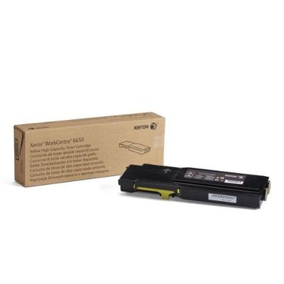 Toner Amarelo 106R02750 Original Xerox Workcentre 6655 11.500 Páginas