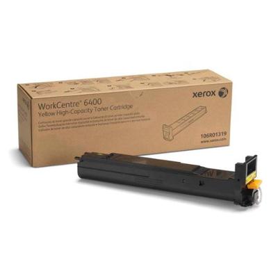 Toner Amarelo 106R01319 Workcentre 6400 Até 16.500 Páginas Xerox