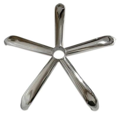 Base Estrela OC-001A para Cadeira de Escritório Aço Prata Leva Pra Casa
