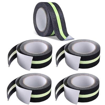 Kit 5 Fitas Antiderrapantes SU-NOSA1 Adesiva 5M Preta Leva Pra Casa
