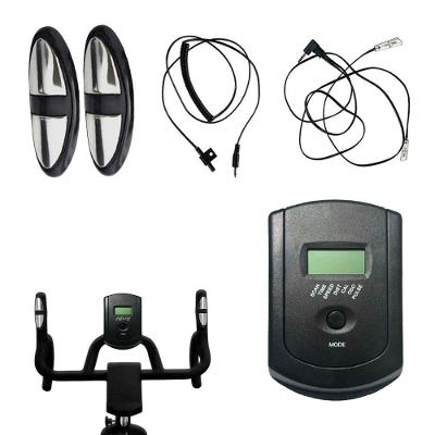 Painel Visor LCD Bicicleta Spinning Medidor Cardíaco Preto Leva Pra Casa