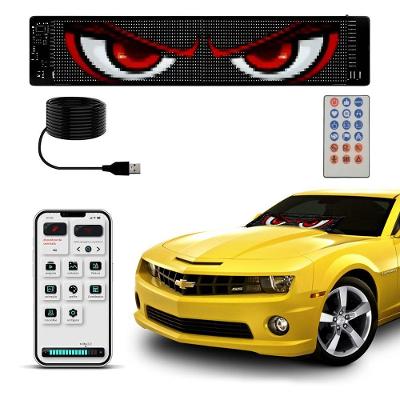 Painel LED Display SU-BRISA 60x12cm Flexível Parabrisa com App Leva Pra Casa