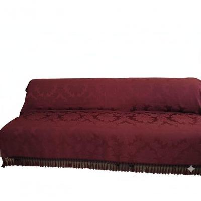 Manta Reversível Marsala Medalhão Jacquard Xale 280x180cm Nosso Lar Enxovais