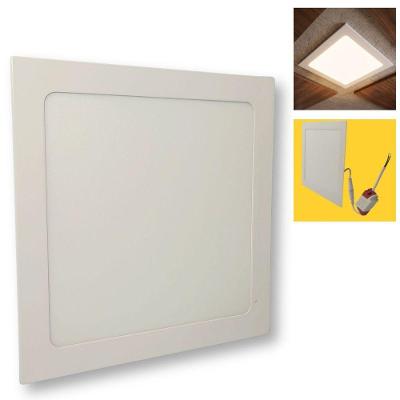 Painel LED Embutir Quadrado OPS 32511 18W 3000K Bivolt Branco Opus Led