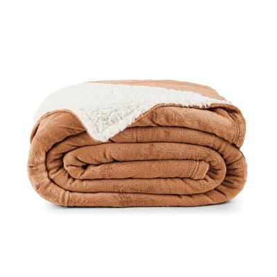 Cobertor Alaska Queen 240x220cm 100% Poliéster Dupla Face Apricot Bia Enxovais